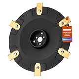 Cut more efficiently: robotic lawnmower blade plate + 6 replacement blades compatible with Husqvarna G3-P15, Automower 305, 310, 315, 315x, 405, 410, 415x, 435, 535 AWD blade disc, separator