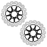 TARAZON Front Brake Disc Discs for SUZUKI GSXR600 GSXR750 GSXR 600 750 1997-2003,GSXR1000 GSXR 1000 2001 2002,TL 1000 R/S 1998-2001,GSXR 1300 Hayabusa 1999-2007 rotor