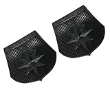 Front and Rear Mudguard Mud Flap Set Of 2 Units For Vespa LML PX Scooters