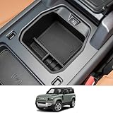 CDEFG Compatible with Land Rover Defender 90 110 130 2023 2024, UK Centre Console Armrest Storage Box Armrest Organiser Glove Box Storage Car Tray Defender 90 110 130 Accessories