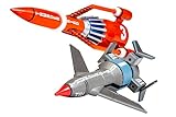 Corgi Diecast Model Cars - CC00902 Thunderbirds F.A.B. Collection Thunderbird 1 and 3 - Classic Aircraft Collectible for Men & Women - Die Cast Vehicle Models for Boys & Thunderbirds Enthusiasts