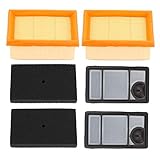 Hippotech Pack of 2 Air Filter Combo Kit for Stihl TS400 TS 400 Cut Off Saw