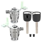 AUTOKAY 72146S73003 Door Lock Cylinder Front Left Driver LH Side & Right Passenger Side RH with Keys for Honda Accord 1998-2002 Civic 2001-2005 Odyssey 1999-2004 S2000 2000-2009 Honda CRV CR-V Element
