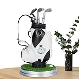Generic Golf-stylo Pen Storage & Shelves for Golf Controller Stationery Decoration Bags Stylo Holder with Clock for Buttons, Gums, Note Keys