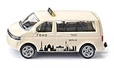 Siku 1555 VW T5 Large Capacity Taxi Metal/Plastic Beige Children's Car Berlin Print Rubber Tyres Flip Up Tailgate