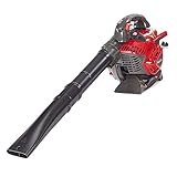 Mountfield MBL 270V Petrol Leaf Blower, Adjustable Speed, Vacuum Kit Included, Clear