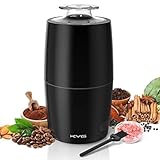 KYG Electric Coffee Grinder 300 W Motor 70 g Capacity Grinders Safety Lock with 304 Stainless Steel Blades Grinder Low Noise 45 dB for Nuts, Spices, etc