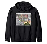 Commodore AMIGA 1200 & 4000: Workbench Desktop Version 3.0 Zip Hoodie