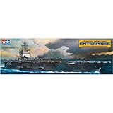 TAMIYA 300078007 US CVN-65 Enterprise Aircraft Carrier Model, 1:350 Scale
