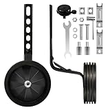 CycForge Bike Stabilisers -Stabilisers for Childs Bike- Perfect for 12/14/16/18/20 Inch Variable Speed and Single Speed Bicycles, Equipped with Heavy Duty Stabilizers