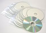 Traxdata 10x Blank Discs CD CD-R 52x Diamond Silver/White Printable in Sleeves