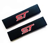 2 x Seat Belt Shoulder Cover Pads For ST (FOCUS FIESTA KUGA ST1 ST2 LINE all models)