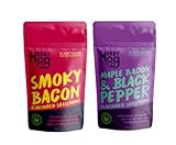 Ultimate Bacon Seasoning Twin Pack | Herby Hog | Vegan | Smoky Bacon | Maple Bacon & Black Pepper 2 x 60g