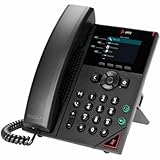 POLYCOM VVX 250 4-line Desktop Business IP Phone with dual 10/100/1000 Ethernet ports