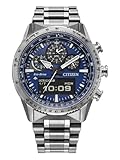 Citizen JV2000-51L Promaster Skyhawk Men's Watch Stainless Steel Solar Blue Silver
