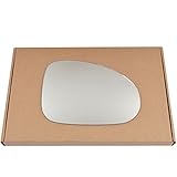 Less4spares Wing Mirror Glass Right Compatible with Chevrolet Daewoo Matiz 1998-2011 STICK-ON Driver Off Side Convex