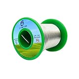 Essmetuin Lead Free Solder Wire(Sn99.3Cu0.7) for Plumbing Solder/Stained Glass/Crafts/Jewelry 217℃ Melting Point 2.0MM No Flux,ROHS (8oz)