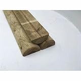 Half Round Timber Fencing Rail, 120cm Long x 10cm Wide The Half Rounded Fence Rails 100mm,machine half round 100mm/ 4" (5)