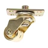 Abaodam Brass Piano Caster for Upright Pianos Smooth Movement Accessory with High Hardness and Stability Antique Golden Finish for Easy Mobility and Use
