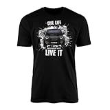 SMARTYPANTS Defender Farmers Black 2024 Truck T-Shirt Top Tee - Rugged Off-Road 90 110 130 British Hybrid V8 4X4 Urban Rural Classic Automotive Evolution SUV Adventure Gift Present (Small, Black)