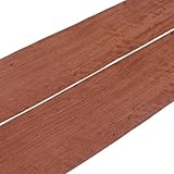 Natural Rosewood Straight Grain Solid Wood Veneer - 2.1m x 0.18m, 0.5mm - Perfect for Interior Decoration, DIY Crafts & Furniture Makeovers