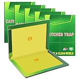 Sticky Traps Pest Traps Boards - Large Extra Strong Sticky Trap Pests Trap Pads for Indoor Outdoor Garden Kitchen Office (5 Pack)