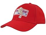 Nfpggs Adjustable Bubba Gump Shrimp Hat,Its Humorous Style and Color Scheme are Deeply Loved by Everyone. (UK, Alpha, M, 4XL, Red)