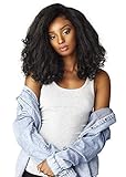 Sensationnel Synthetic Instant Weave Curls Kinks&Co Half Wig - RAIN MAKER (1Jet Black)
