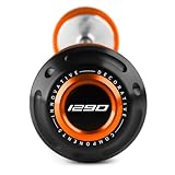 Modeer For K.T.M 1290 Super Adventure/S/R/T 1290 Super Duke GT/R/RR/R EVO Motorcycle Front Axle Fork Wheel Fall Protection Crash Pad 1290 Accessories (1290-Orange)