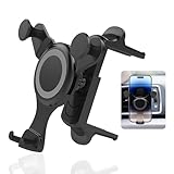 Car iPhone Holder for Mercedes Benz A/B/C/E/S, Universal Mobile Phone Holder for Round Ventilations, Quick Release Gravity Car Vent Phone Mount, Automobile Cradles for iPhone and Smartphones