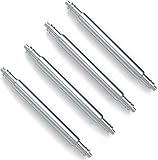 VintageTime Watches | 4 x Strap Pins 2mm Spring Bar Pins | Pack of 4 | Stainless Steel - 18mm 20mm 22mm (24mm)