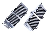 avdb-moto Water Radiator compatible with HUSQVARNA WR 125 /WRE 125 / WR250 1998-1999, WR 360 /SM125 1998-1999, CR 125 / CR250 1998-1999 Racing Type Ultra-Reinforced (Pair)