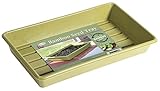 Haxnicks Indoor & Outdoor Sustainable Bamboo Fibre Plant Seed Tray | 37 cm x 21 cm x 5.5 cm | Sage Green |Pot150101