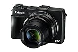 Canon PowerShot G1X Mark II Camera - Black (12.8 MP, 5x Optical Zoom) 3 inch Touch Screen (Renewed)