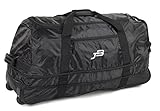 JB Ultralight 1.1kg! Folding XL 120L Expanding Wheeled Travel Duffle Luggage Bag