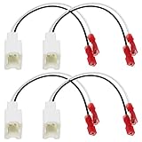 OTOTEC 4Pcs Car Speaker Connector Harness Adapter Replacement 72-7401 Compatible with Nissan Murano/Armada/Cube/Frontier/Juke Speaker Adaptor Wire Cable Connector