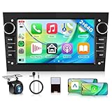 2G+64G Android Car Stereo for Astra Vauxhall Corsa Vivaro Meriva Zafira with Wireless Carplay/Android Auto, 7 Inch Touchscreen GPS WiFi Bluetooth Mirror Link FM/RDS EQ Backup Camera