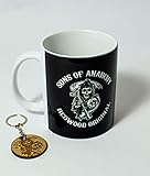 Mug + Keyring - Sons of Anarchy - TV Series - (Sons TV Cup + Keychain)