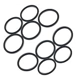 Generic Magazine Seal for Weihrauch HW100 Air Rifle - Black Nylon O-Rings, 6mm ID, 10 Count
