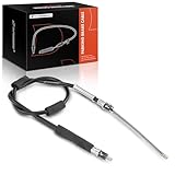 A-Premium Rear Driver or Passenger Side Parking Brake Cable Assembly Compatible with Jeep Models: Wrangler 1997-2006 - Replace# 52008362, 52008363