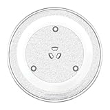 SPARES2GO Universal Microwave Turntable Plate 6 Lug Fixing Y Type Glass Dish Tray (13" / 34cm / 340mm)