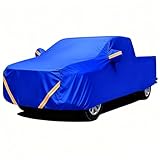 Waterproof Car Cover Compatible With Skoda Felicia FUN 1998-2001, Outdoor Wind Rain Proof Full Pickup Covers Breathable All-Season Protection(Blue)