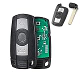 868MHZ 3 Buttons BMW 1 2 3 5 series E46 E70 E84 E87 E90 E92 E93 key fob For BMW Key For BMW X3 X5 X6 Key ID46(PCF7945)Chip KR55WK49127