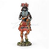 ZTIANEF Statues Statue American Eskimo Figure Art Sculpture Creative Inuit Statue Resin Craft Home Decoration Accessories Birthday Gift