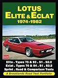 Lotus Elite & Eclat 1974-1982: Road Test Portfolio (Brooklands Books Road Tests Series)