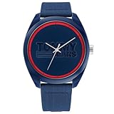 Tommy Hilfiger Analogue Quartz Watch for Men with Navy Blue Nylon Strap - 1792041