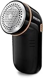Philips Fabric Shaver, quick and effective removal of pills and bobbles - GC026/80, Black-gold