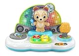 VTech Baby DJ Jams Puppy, Interactive Musical Toy, 60+ Songs and Melodies, Music, Learn & Play Modes, Fun DJ Features, Suitable for Ages 9, 12, 18 Months Plus, English Version