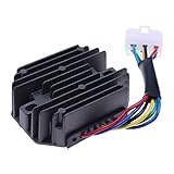 JZGRDN Voltage Regulator Rectifier Regulator AM101046 AM126304 AUC12632 Compatible with John Deere X710 X730 X734 X738 X739 2500B 2500E 2653 2653B 4x2 Gator, 6x4 Gator, CS Gator, CX Gator and TS Gator
