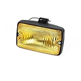 Cvgffs Fog lamp assembly For Peugeot 205 For GTI For CTI 106 306 Mi16 H3 Front Fog Light DRL Driving Lamp Spot Light Car Accessories(Yellow-1pcs)